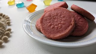 Rose Milk Cookies