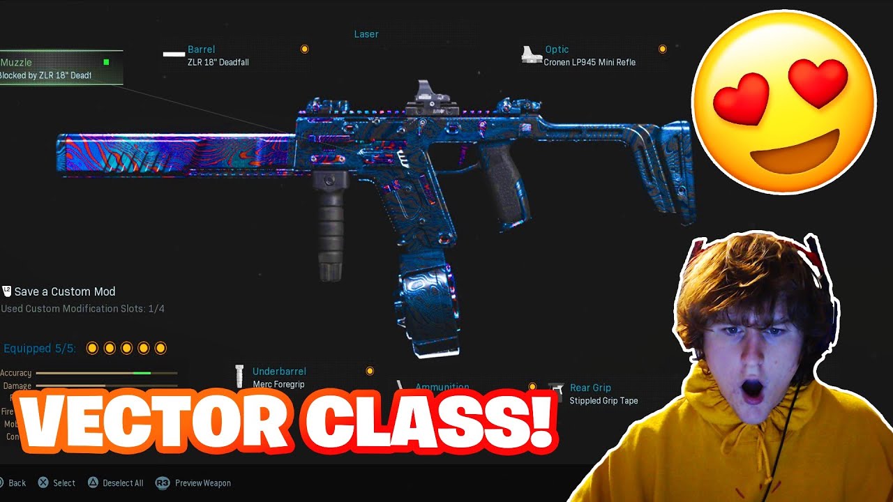THE BEST VECTOR CLASS SETUP IN MODERN WARFARE! - IT'S BROKEN! - YouTube