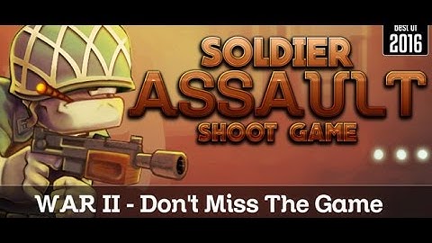 Soldier Assault shooting source code unity - sellmyapp.com