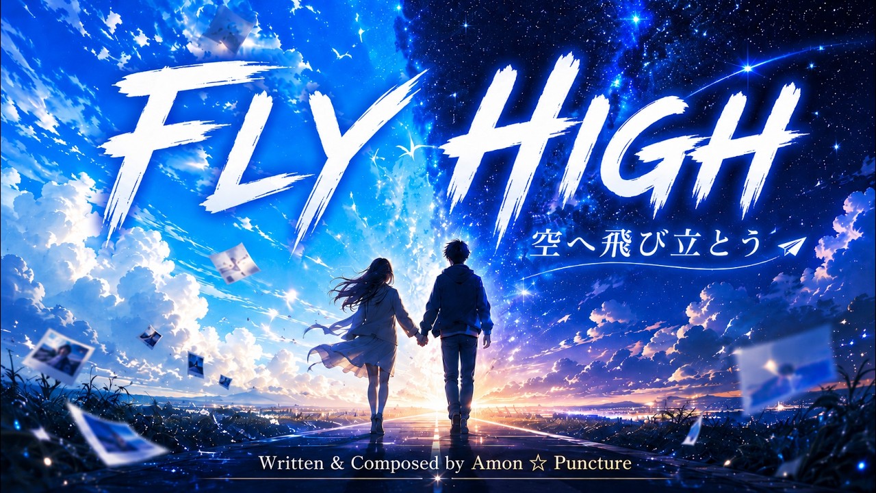 雲の上はいつもいい天気🛫|Fly High - Amon ☆ Puncture(アモン☆パンクチャー)【Official Music Video】