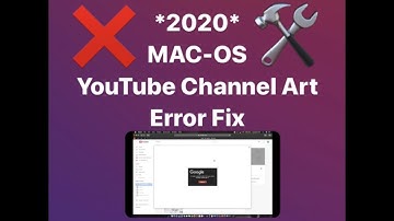 *2020* Mac-OS YouTube Channel Art Fix