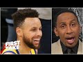 Stephen A. calls Steph Curry the greatest offensive weapon in the NBA | First Take