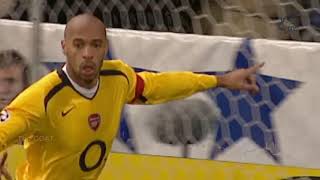 Thierry Henry goal vs Real Madrid - UCL 2006 - Best Goals Ever