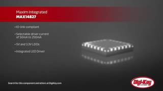 Maxim MAX14827 IO-Link Device Transceivers | Digi-Key Daily