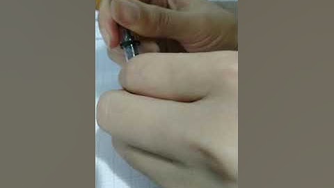 CÁCH SỬ DỤNG BÚT MỰC XOÁ ĐƯỢC