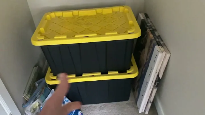 Best Durable Storage/Moving Container 27 gallon size