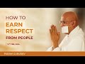 How to earn respect from people  param gurudev shree namramuni ms  13 feb 24