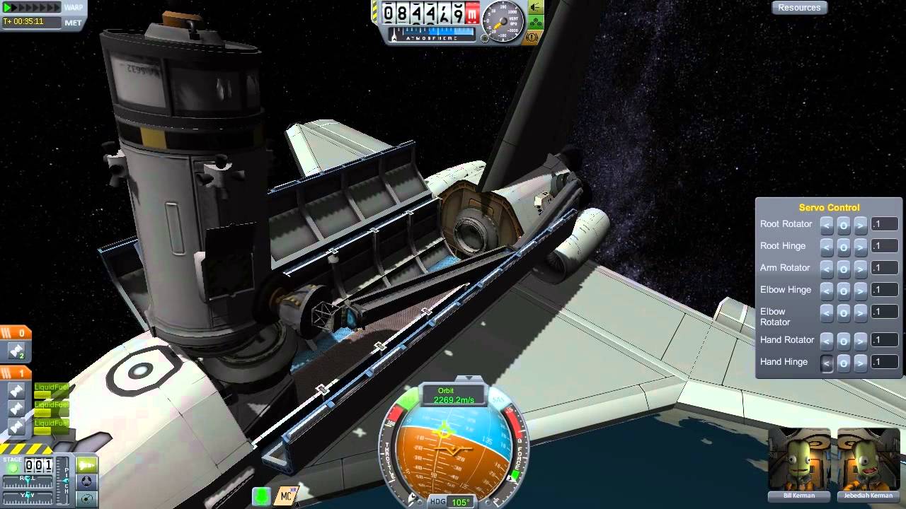 KSP Robotic Arm Testing YouTube