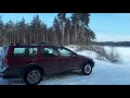 Volvo xc70  in the snow again