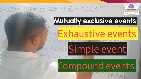 Probability class 11th E.x 16.2 ( solutions ) #mathswithkuldeepsharma