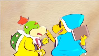 Kamek And Bowser Jr Talk about Bowser || Super Mario Bros. (Comic Dub) [Reupload]