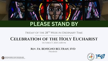LIVE: Daily Mass I October 17, 2025 - 6:00 PM