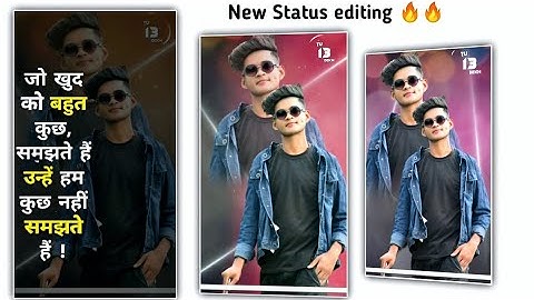 kinemaster attitude status new | kinemaster video editing WhatsApp status 2020 | status editing new