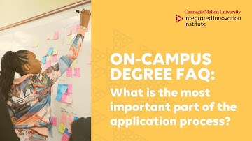 On-Campus Degree FAQ: What is the most important part of the application process?
