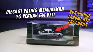 LENGKAP DIECAST NYA, ADA FIGURE NYA, HOBBY JAPAN INITIAL D TOYOTA AE86 TRUENO