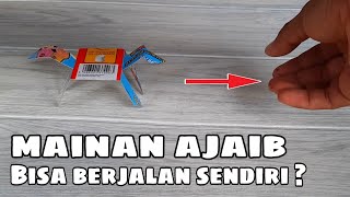 ide kreatif membuat mainan kertas ajaib berjalan tanpa listrik ?