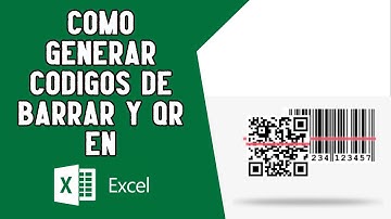 Aprende a Crear Códigos de Barras y QR Usando Excel - ¡Te Sorprenderás lo Fácil que Es!