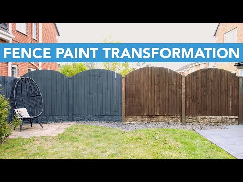 Fence Paint Transformation | Luxury Resin Fence Paint | DIY Friendly