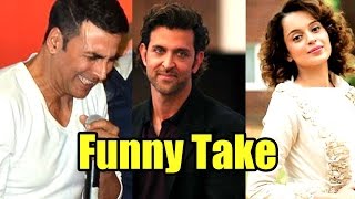 LOL! Akshay Kumar's Funny Take On Hrithik Roshan And Kangana Ranaut Controversy