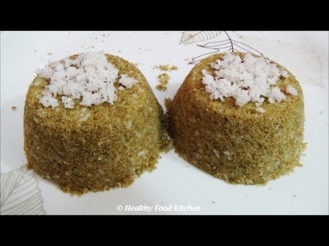 Puttu Recipe in Tamil - Kambu Puttu Recipe in tamil-Pearl Millet Puttu Recipe-Bajra Puttu Recipe