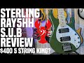 LowEndLobster Review: Sterling SUB Stingray 5HH "Ray5HH"- $400 King of Five Strings?