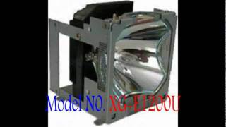 Sharp BQC-XGE1200U1 Replacement Lamp for Sharp Projector.wmv