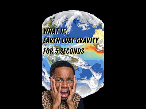 What if The Earth lost Gravity for 5 Seconds? #shorts