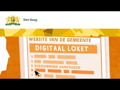 Animatie instructie Zaken doen via de website van de gemeente & DigiD aanvragen