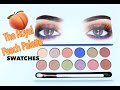 NEW Kylie Cosmetics The Royal Peach Palette | SWATCHES