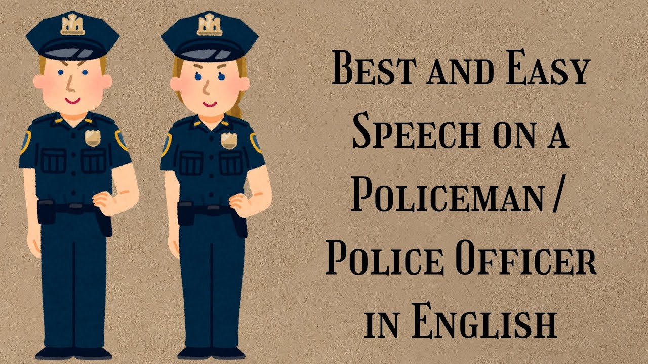 Easy Lines on Police Officer in English|Community helper Role Play |Policeman Speech| Fancy Dress