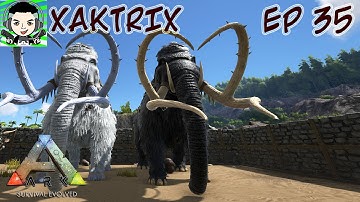 ARK: Survival Evolved Gameplay - S01 35 - 116 MAMMOTH PERFECT TAME