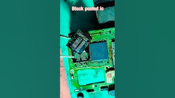 Black pasted ic remove perfectly #trending #shorts #repair