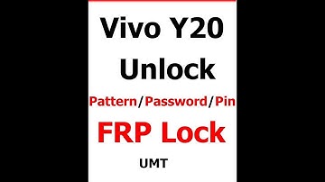 Vivo Y20 Pin,Pattern+Frp Unlock With Umt One Click