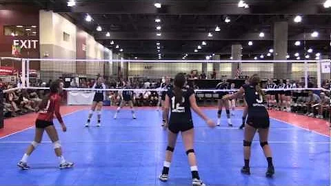 Kelly Dalrymple, Setter #2 , SDVBC vs Pugent Sound...