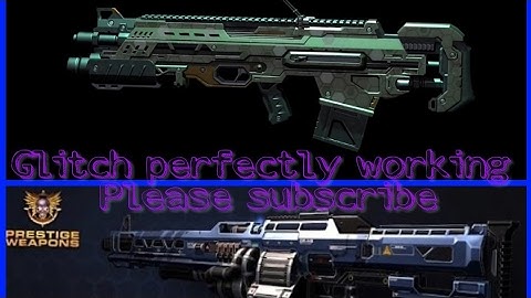 MC 5 prestige weapons glitch😎😎😎 enjoy