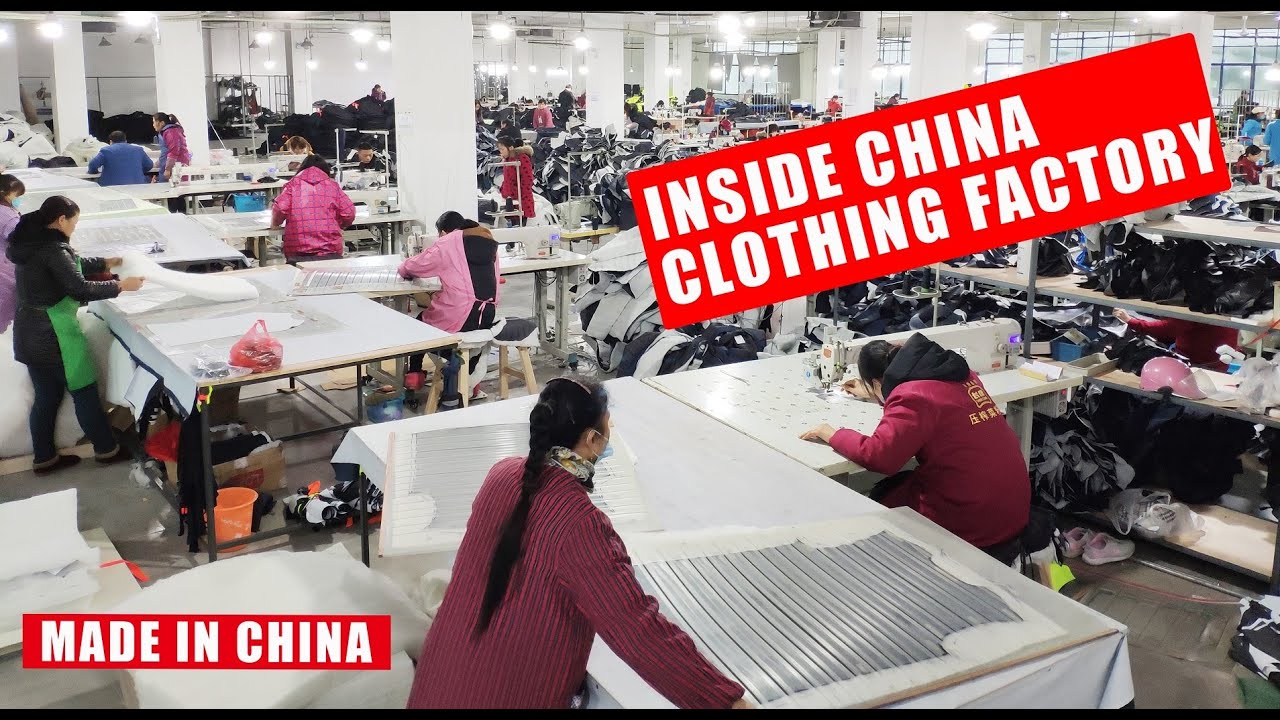 Aisycle Factory Show | Inside China Clothing Factory | MADE IN CHINA ...