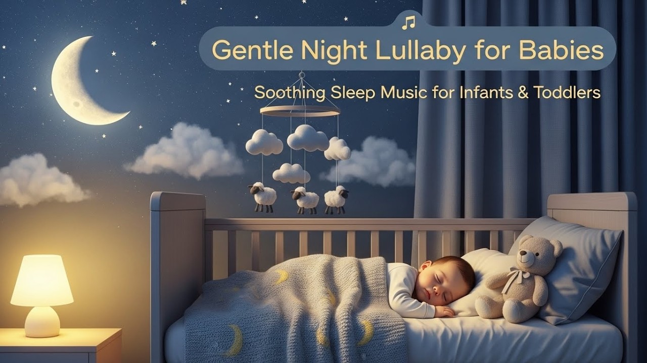 Soft Bedtime Music for Babies | Calming Sleep Sounds