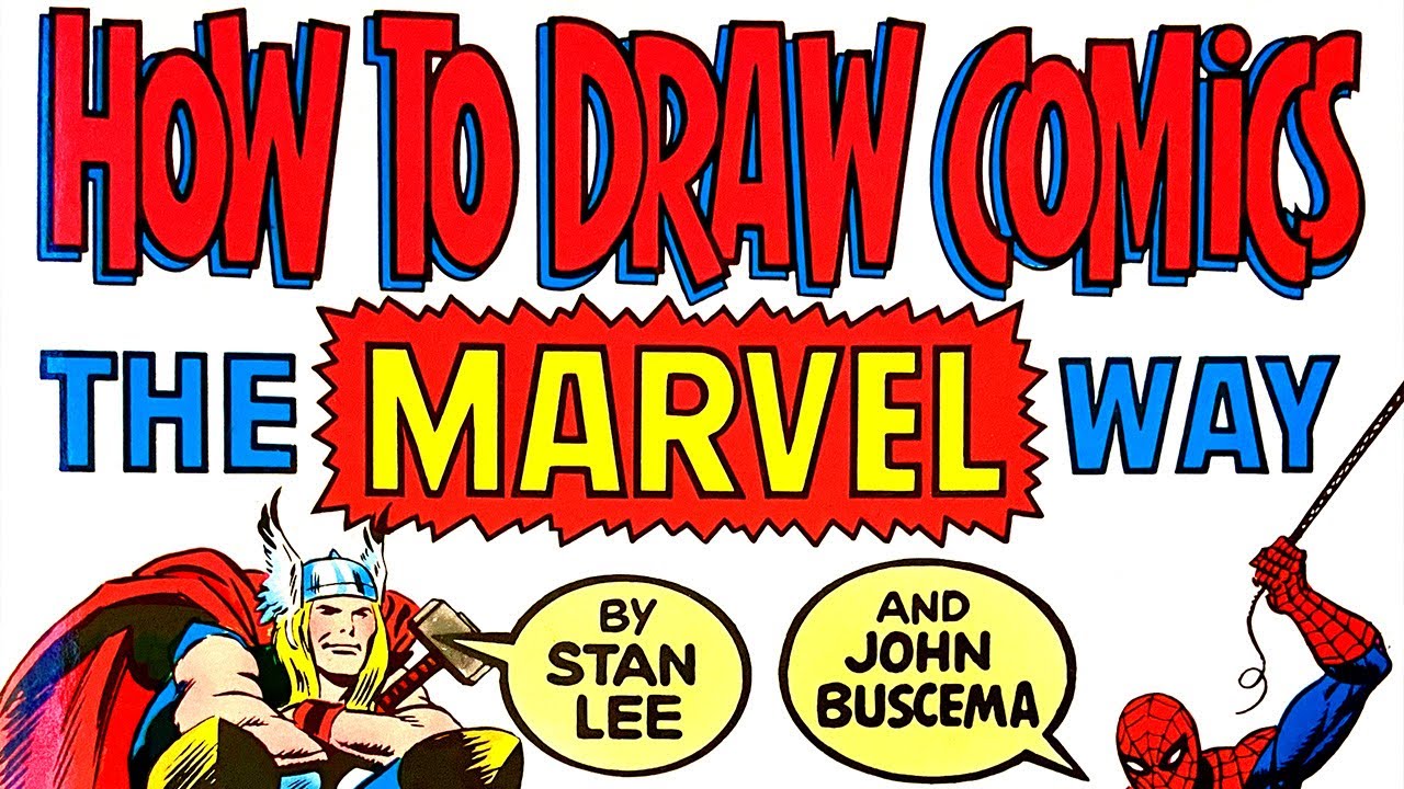 How To Draw Comics The Marvel Way By Stan Lee And John Buscema Youtube