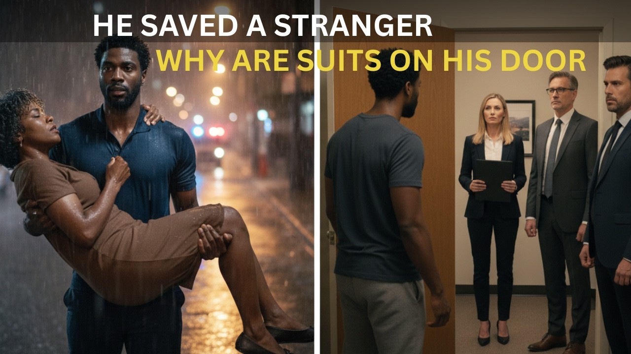 A Mailman Rushed a Stranger to the Hospital — The Next Day, Suits Knocked on His Door