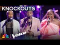 Mac Royals, Taylor Deneen and Brandon Montel Give Unbelievable Knockout Performances | The Voice