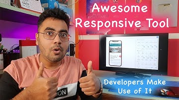 Mobile Simulator Responsive Testing Tool Many Devices in One Extension For Front-End Developers 😁