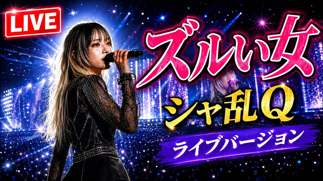 ズルい女 / シャ乱Q｜女性カバー LIVE ver.【ライブバージョン】 - YouTube