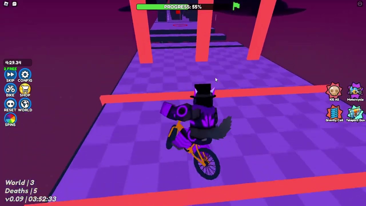 Roblox Bike Obby World 3 YouTube Roblox Bike Obby World 3 YouTube