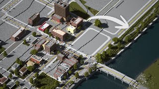 Building The Most Realistic Minecraft City Riverfront