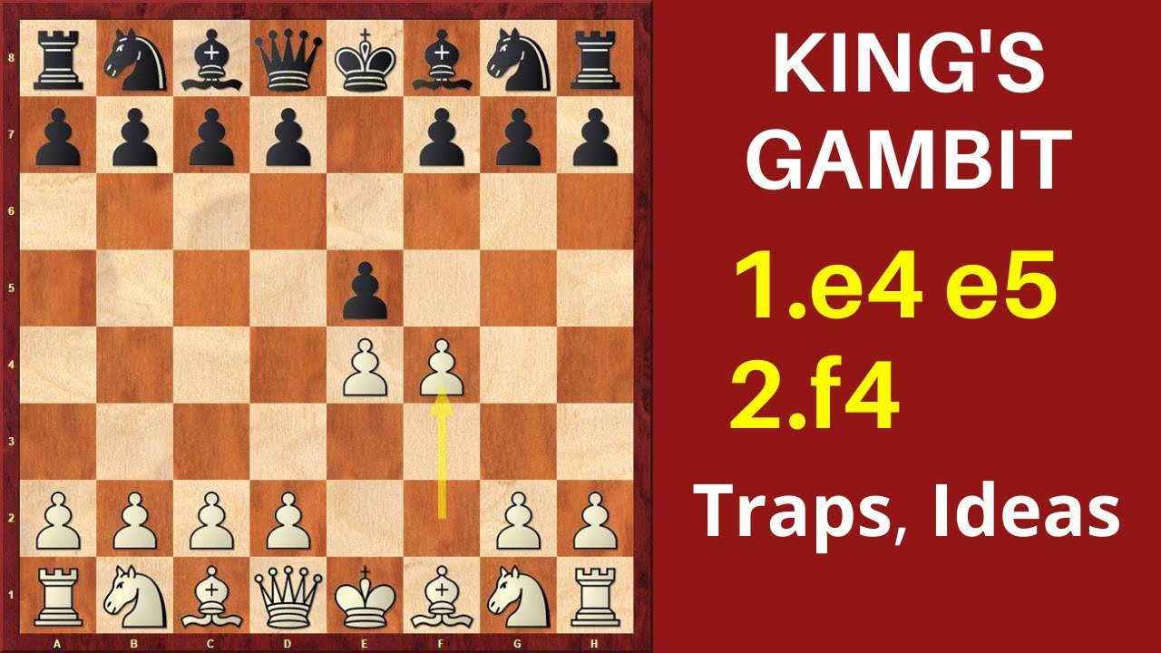 King's Gambit: Powerful Chess Opening Weapon for White! 