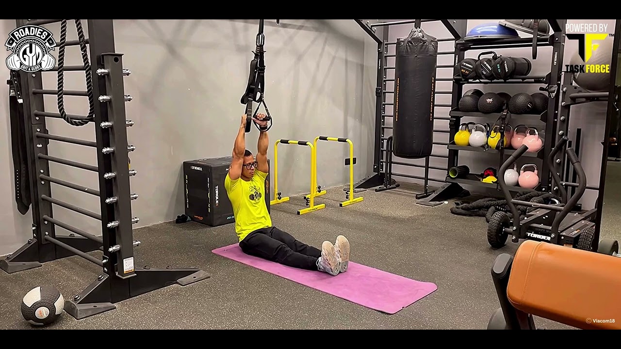 TRX L-Sit Pull Ups! - YouTube