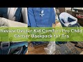 Review Deuter Kid Comfort Pro Child Carrier Backpack for Travel & Hiking with Toddlers - Midnight