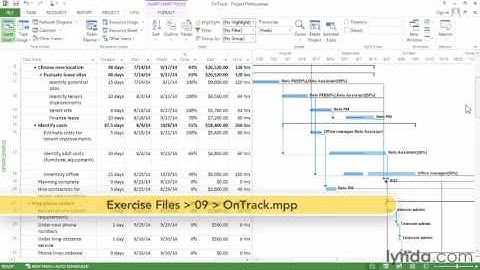 115433 09 07 SC01 Ms Project 2013 - reschedule