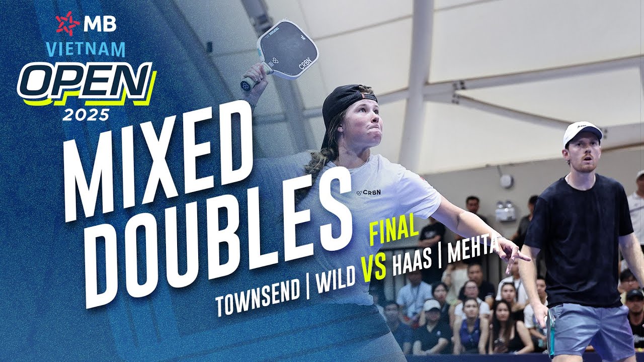 Уайлд/Таунсенд против Мехты/Хаас — финал смешанного парного разряда | MB Vietnam Open 2025