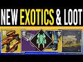 Destiny 2: ALL NEW EXOTICS! Secret LOOT! DLC Quests, Vex Catalyst, New Title, Exotic Armor, Cutscene